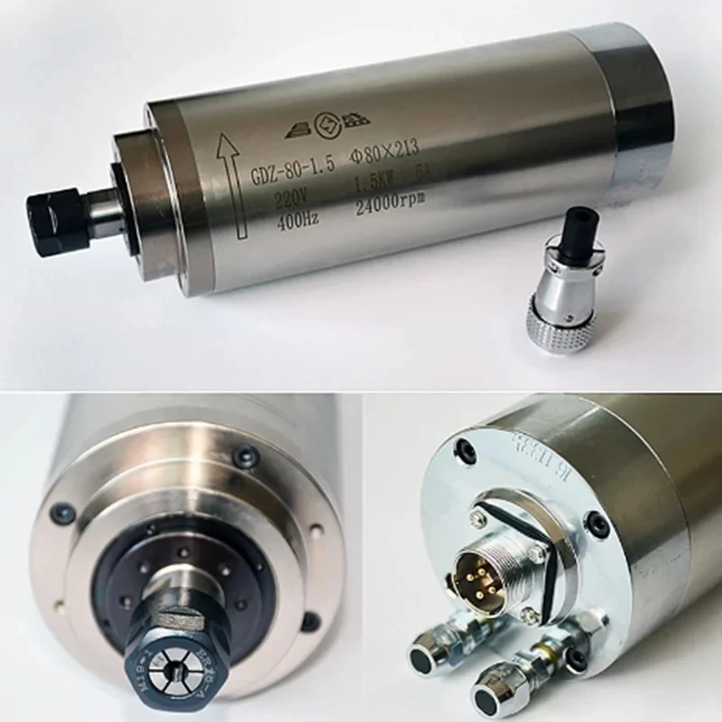 Water Cooled Spindle - Spindle CNC Motor spindel berpendingin air