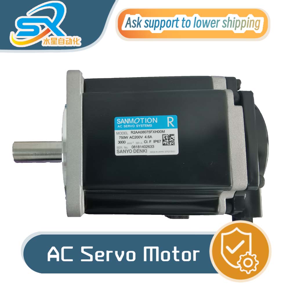 Servo Motor - SANYO 100% Motor Servo Asli R2AA08075FXH00M
