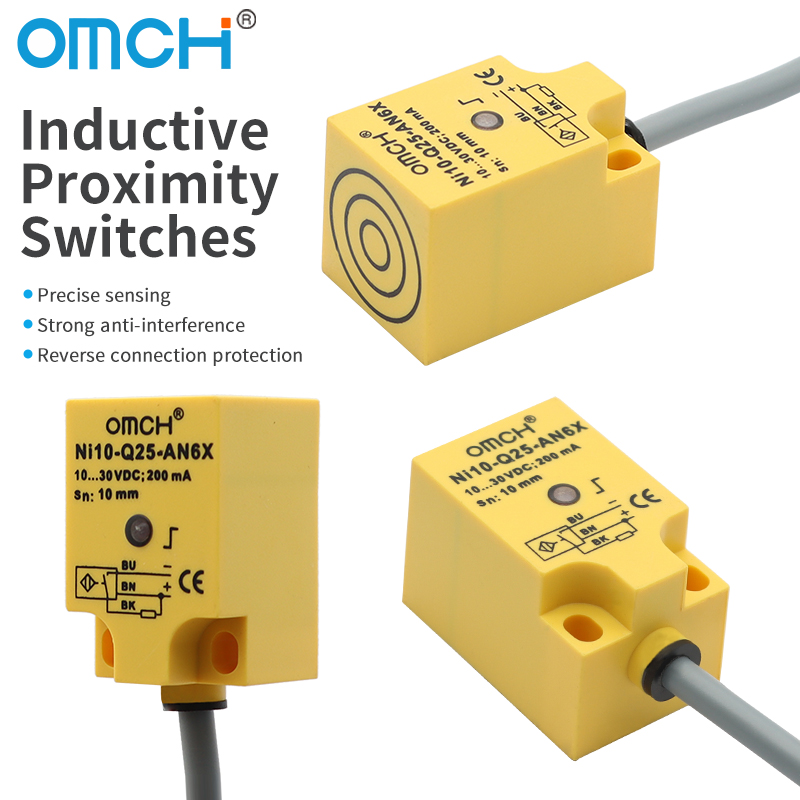Limit Switch - Saklar Proximity OMCH Ni5-Q18 Ni10-Q25 Ni15-Q30-AP6X/AN6X