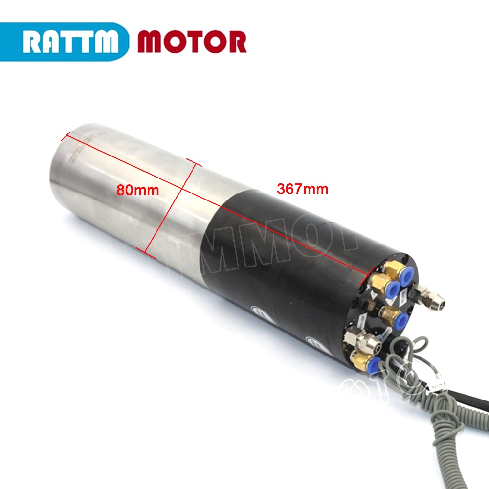 Water Cooled Spindle - 1.8KW 2.2KW ISO20 Mesin Bubut Pendingin