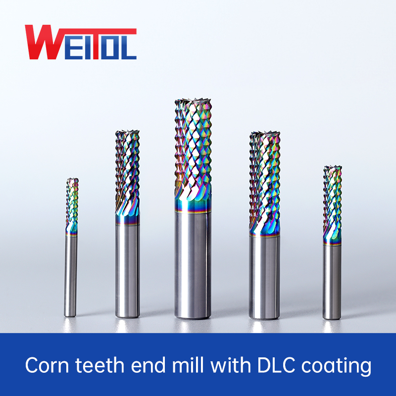 End Mill Set - WeiTol mata bor papan semen, mata