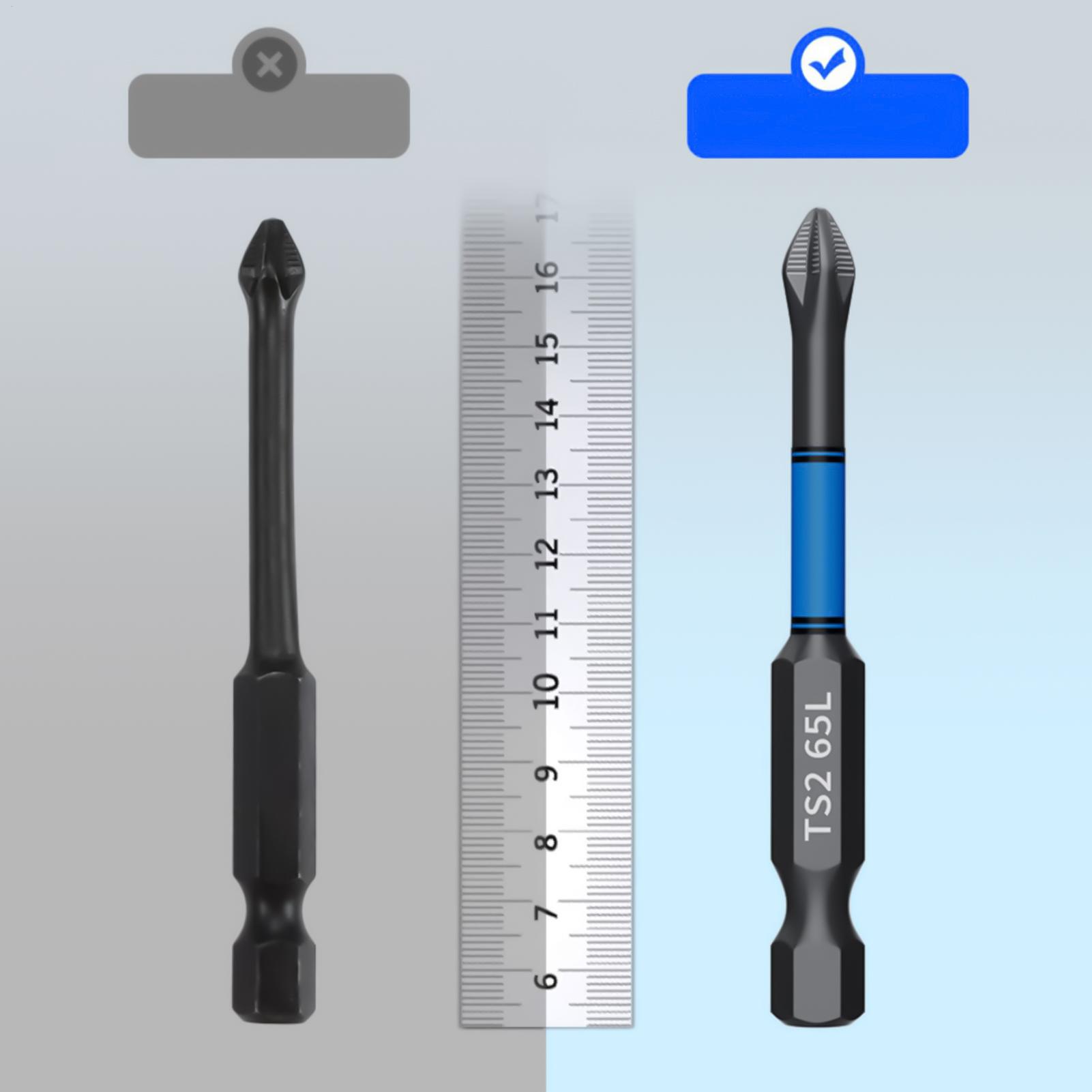 Drill Bit Set - Set Mata Obeng Bor 6 Buah
