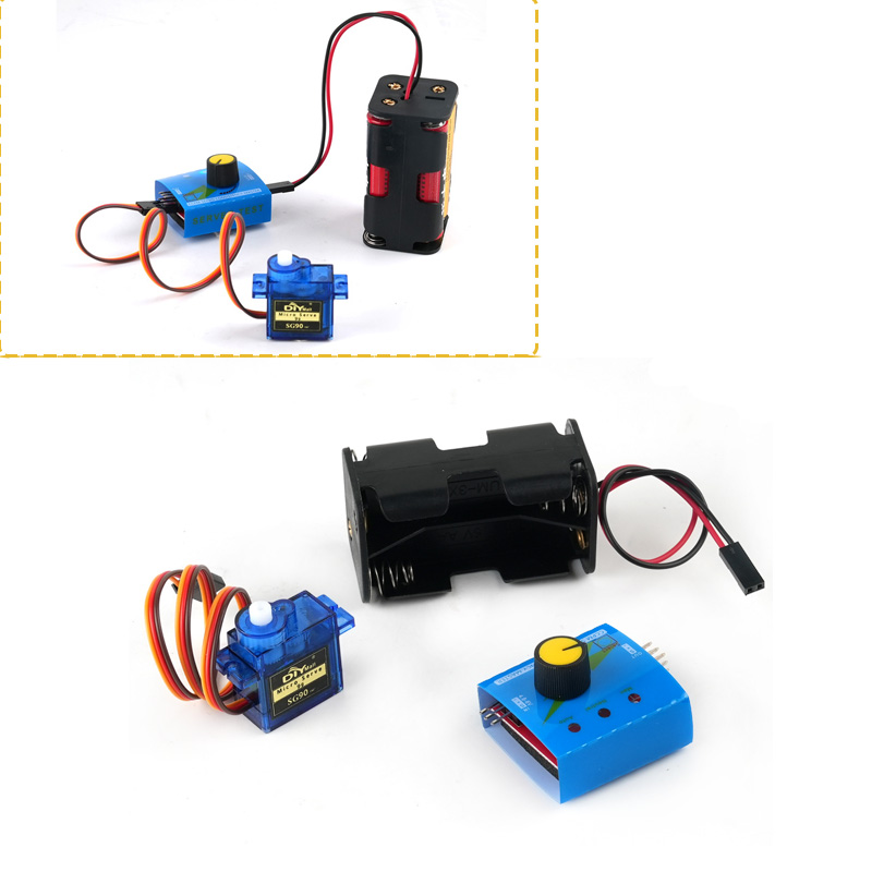 Servo 9G - Penguji Servo Digital 3CH RC Consistency