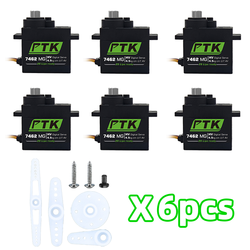 Servo 9G - PTK 7462W MG gigi logam 9g
