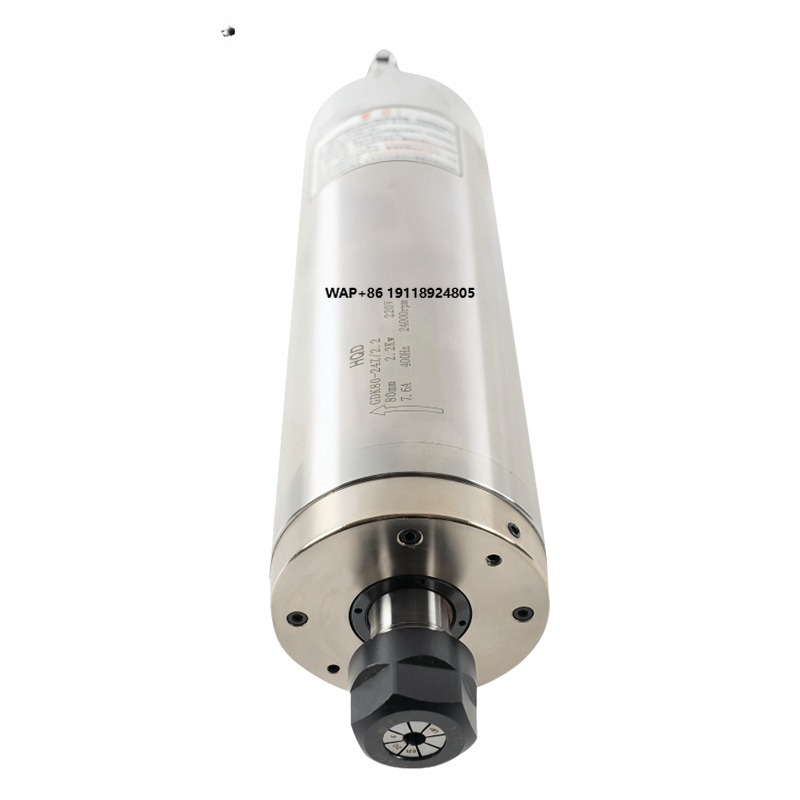 Water Cooled Spindle - HQD 2.2KW Spindle Torsi Konstan GDK80-24Z/2.2