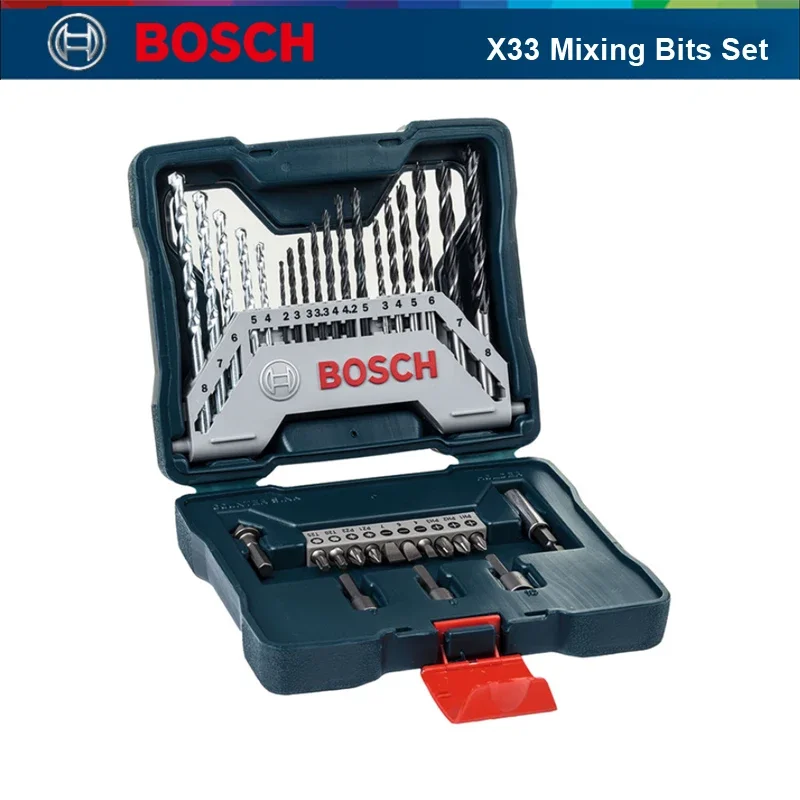 Mata Bor Bosch X33, Mata Obeng - Drill Bit Set ulasan dan harga