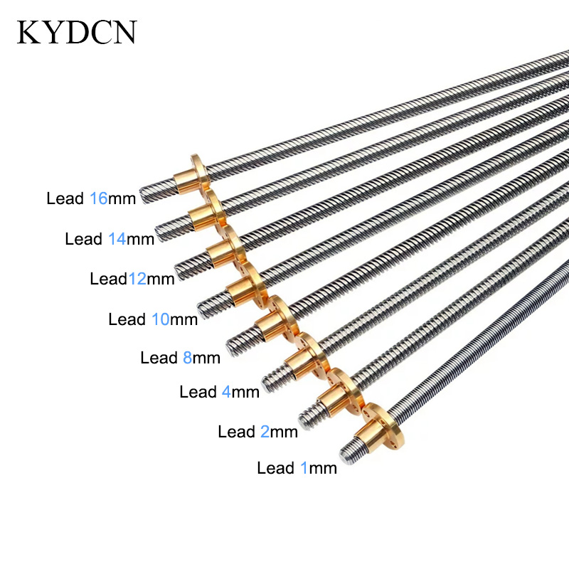 Sekrup Timbal T8 Baja Tahan Ka - Lead Screw 8Mm ulasan dan harga