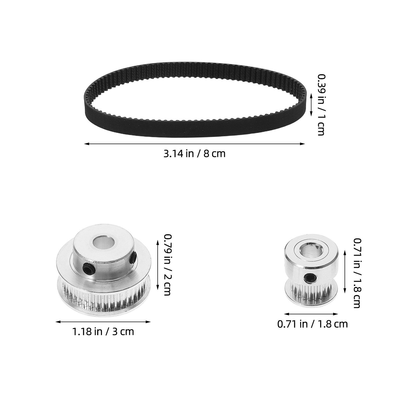 Set Pulley Sabuk Pengatur Wakt - Gt2 Belt ulasan dan harga