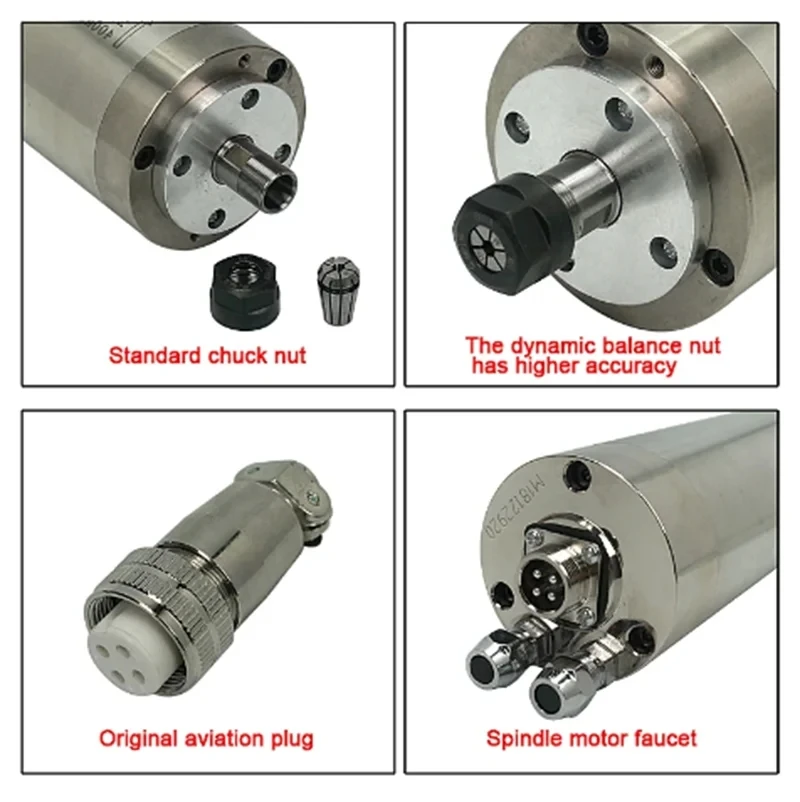 Spindle CNC Motor spindel berp - Water Cooled Spindle ulasan dan harga