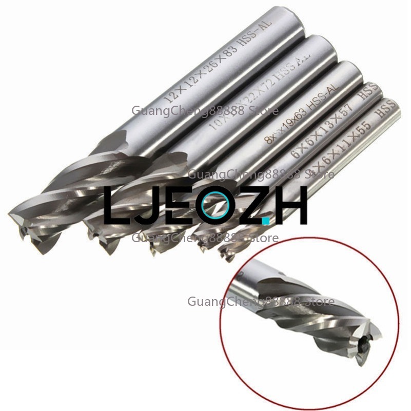 Pisau Pemotong Baja Putih Sout - End Mill Set ulasan dan harga