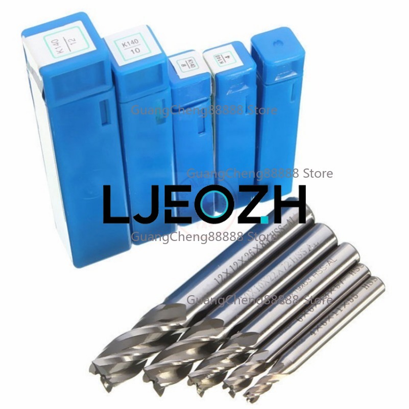 Pisau Pemotong Baja Putih Sout - End Mill Set ulasan dan harga