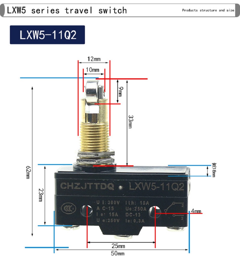 CHZJTTDQ Travel Switch Limit S - Limit Switch ulasan dan harga