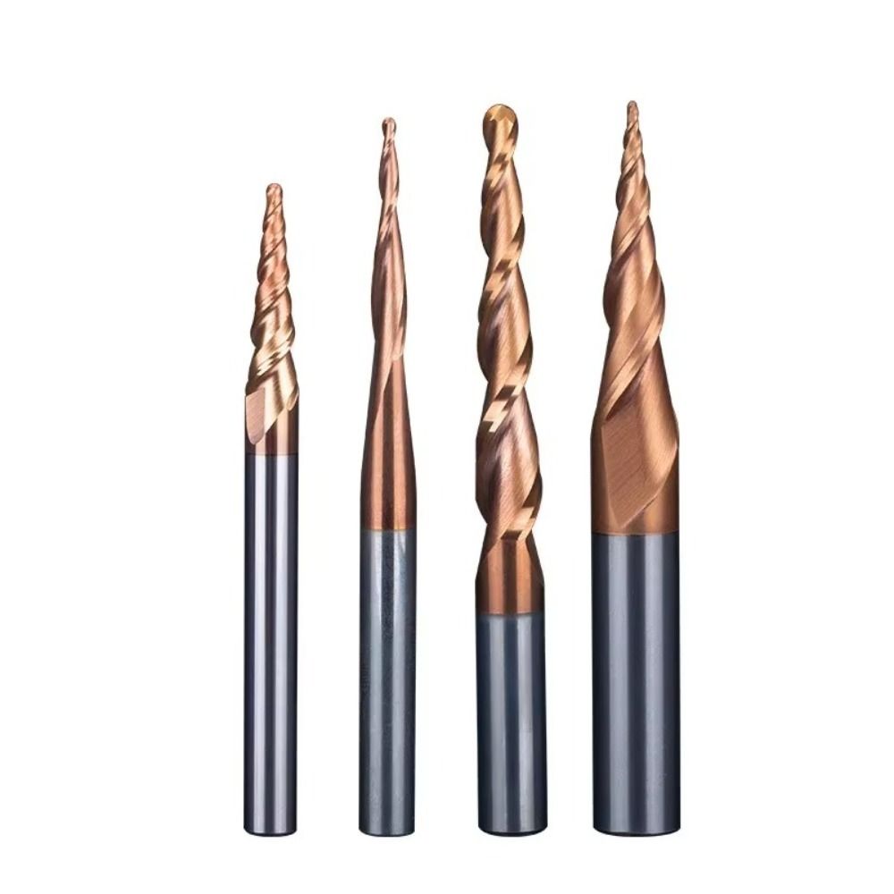 HRC55 mata bor ukir hidung kar - End Mill Set ulasan dan harga