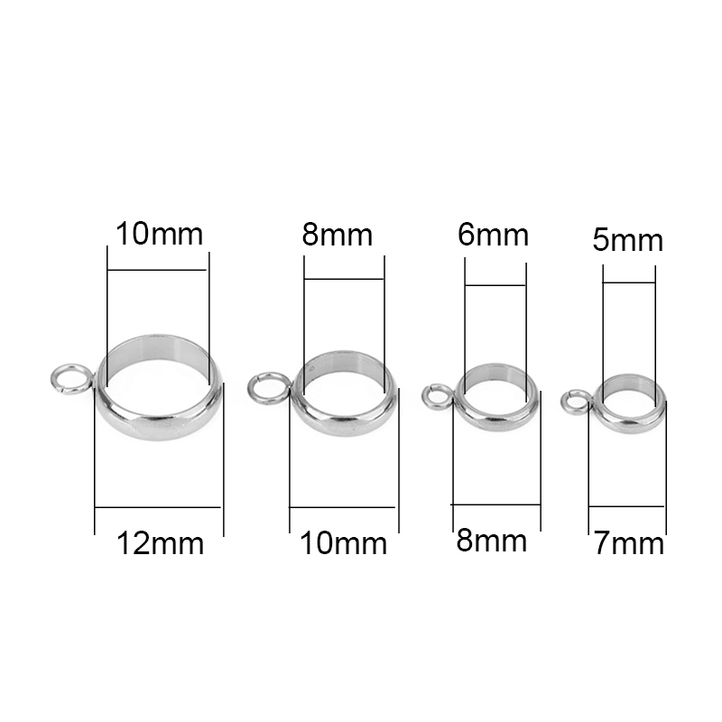 20 pcs Liontin Kalung Baja Ant - Coupling 8Mm ulasan dan harga