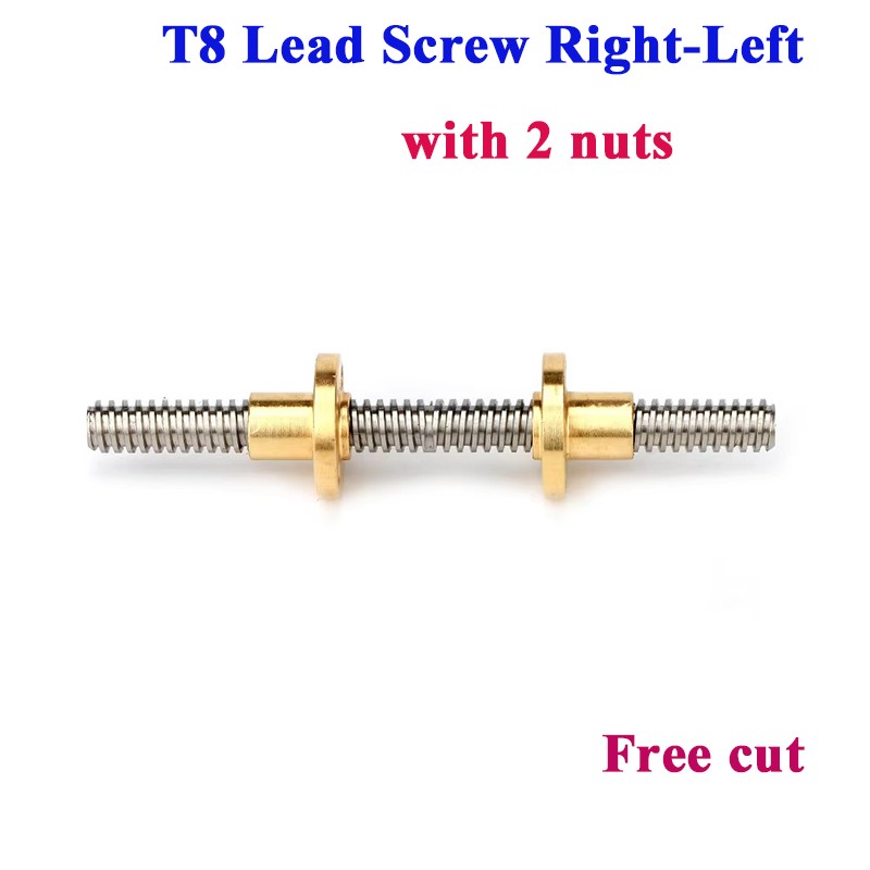 T8 Sekrup Timah Benang Kanan-K - Lead Screw 8Mm ulasan dan harga