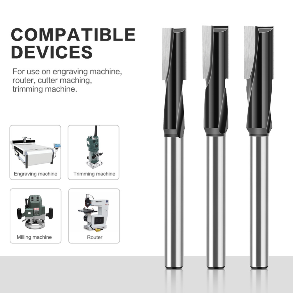 Mata Pisau Router Lurus Shank  - Cnc Bits ulasan dan harga