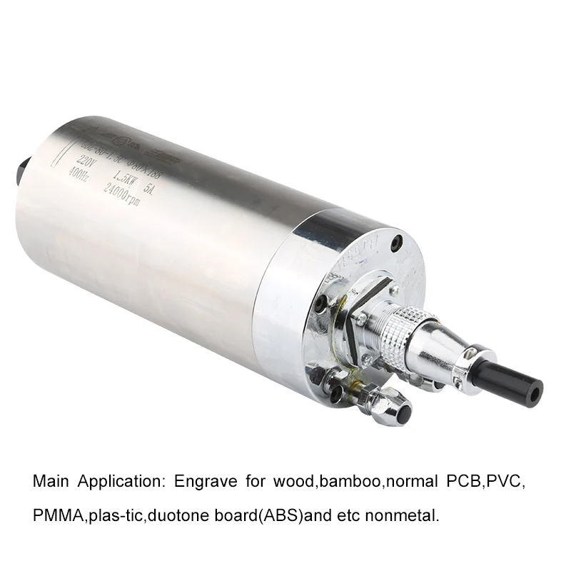 GDZ-80 1,5 kW ER11 CNC Motor p - Water Cooled Spindle ulasan dan harga
