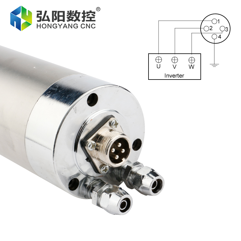 Hqd 220V 800W Spindel Logam 62 - Water Cooled Spindle ulasan dan harga