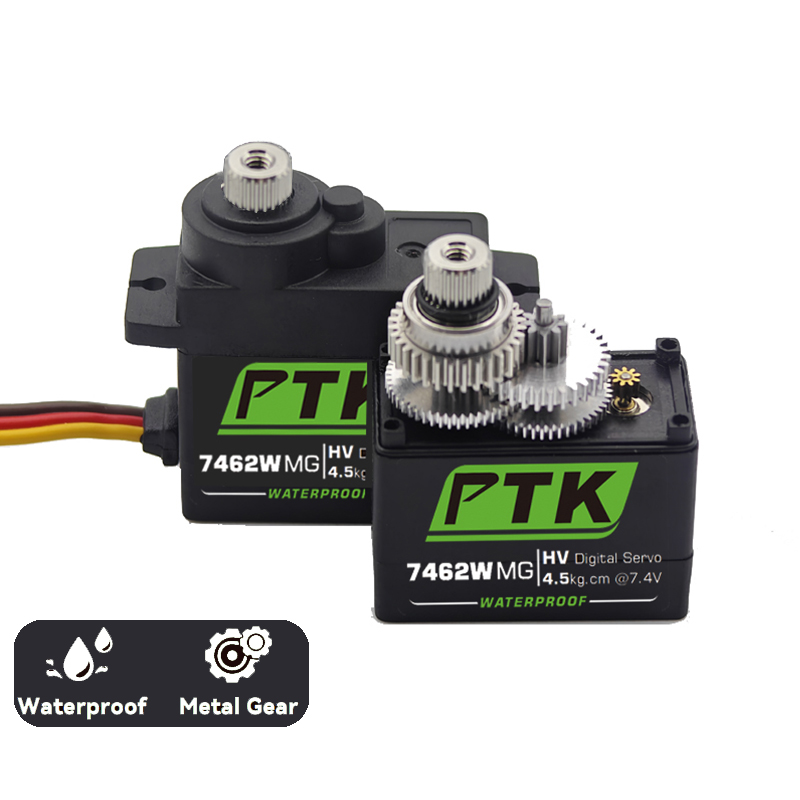 PTK 7462W MG gigi logam 9g ser - Servo 9G ulasan dan harga