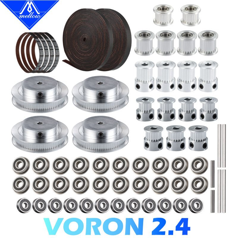 Mesin Cetak 3D Mellow VORON 2. - Gt2 Belt ulasan dan harga