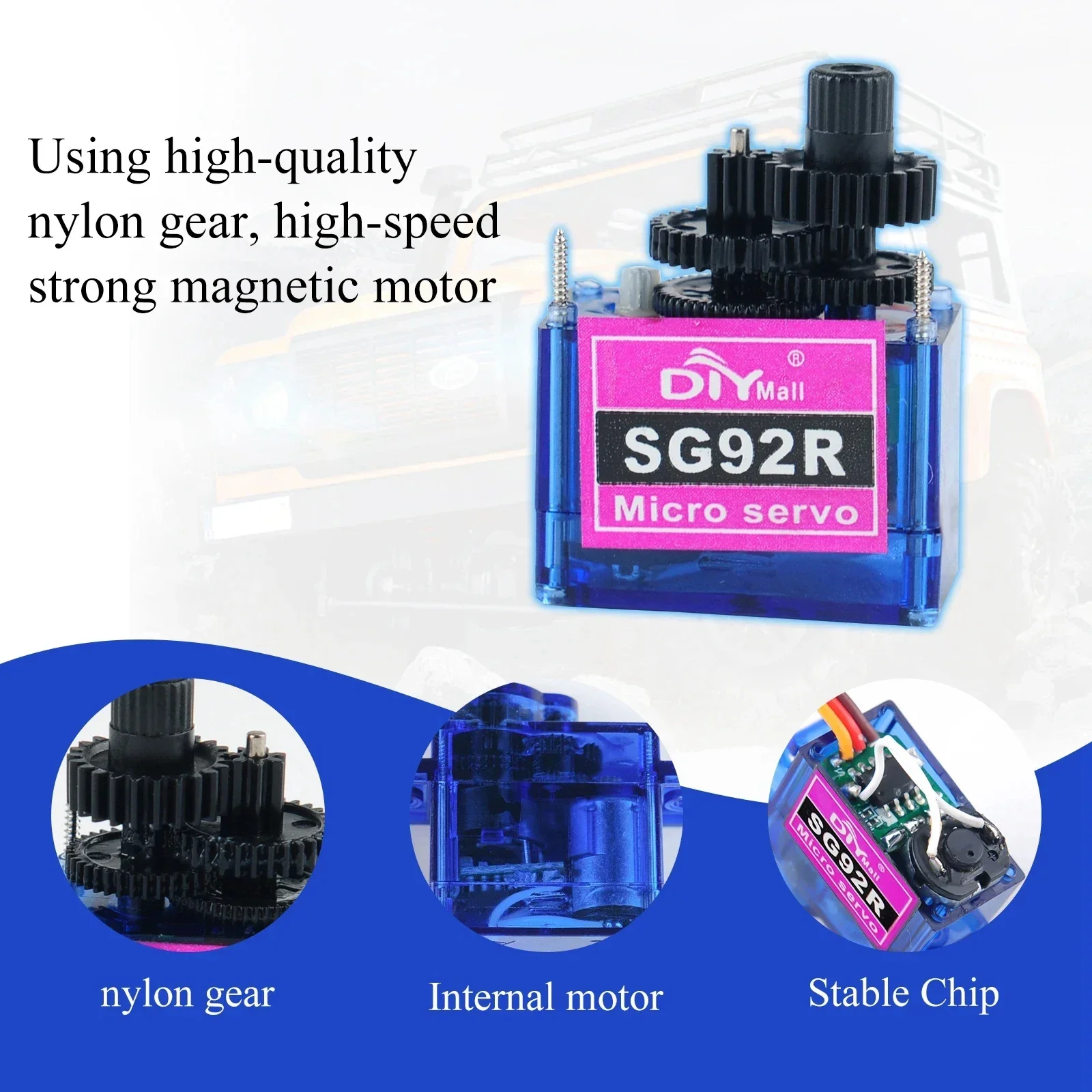 1/2/4/10 PCS SG92R Motor Servo - Servo 9G ulasan dan harga