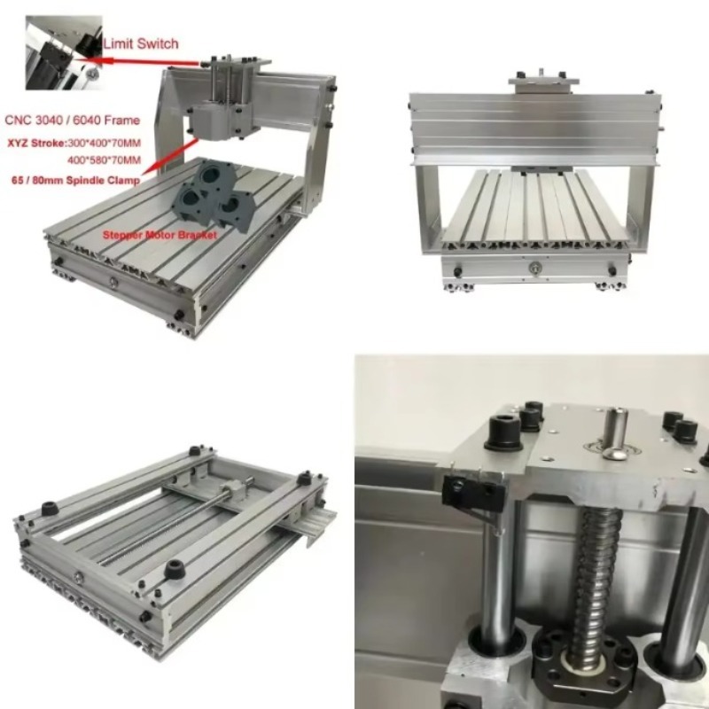 Kit Rangka CNC Aluminium 3040  - Ball Screw ulasan dan harga