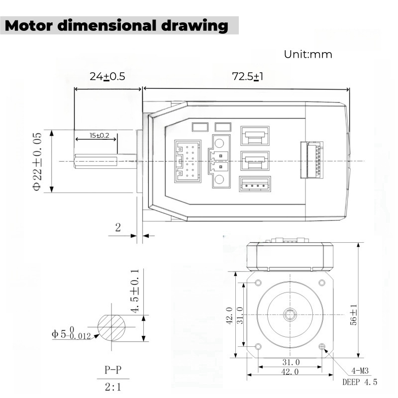 Motor Stepper Terintegrasi Lea - Stepper Motor Nema17 ulasan dan harga