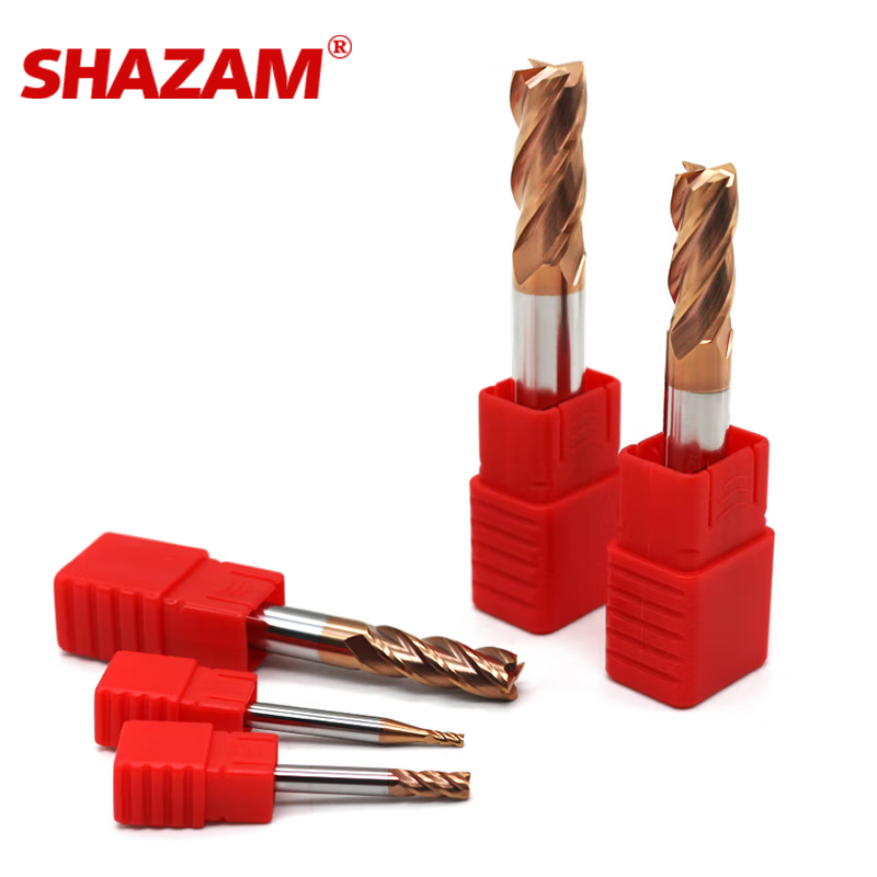 SHAZAM 4-Shank HRC55 4-Flute p - End Mill Set ulasan dan harga