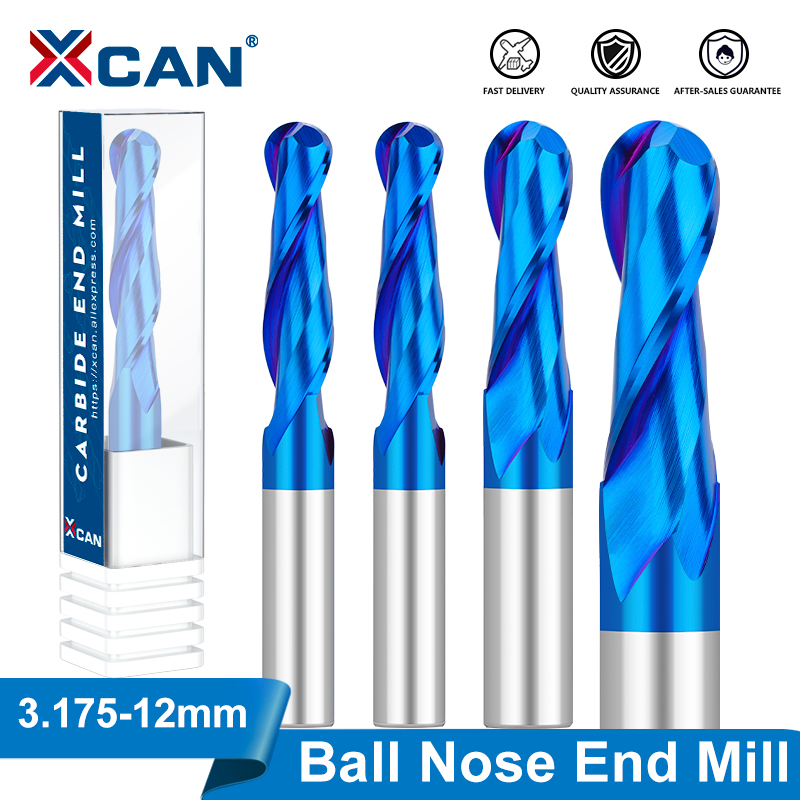 XCAN Ball Nose End Mill 3.175  - End Mill Set ulasan dan harga