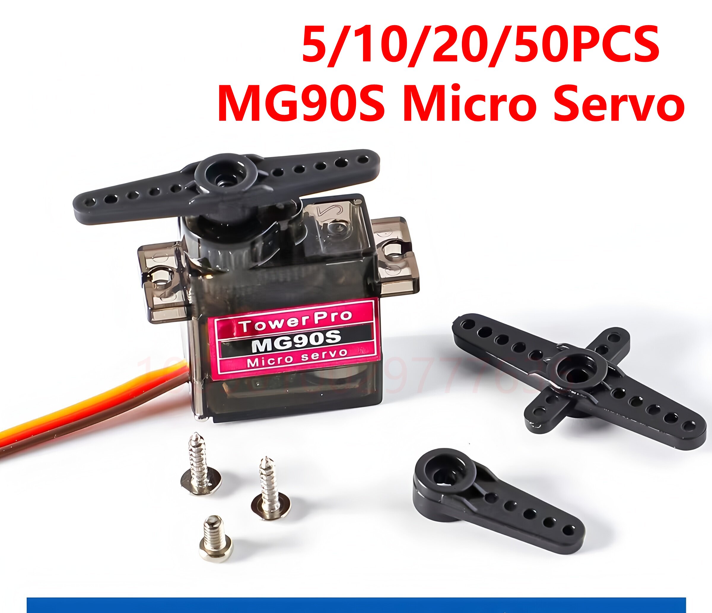 Servo MG90S 5/10/20/40Pcs Semu - Servo 9G ulasan dan harga