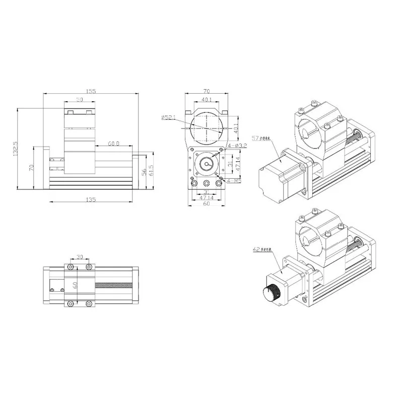 Modul Sumbu-Z CNC 3018 dengan  - 3018 Aluminium Cnc ulasan dan harga