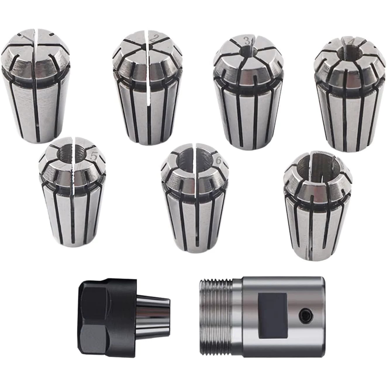 Set chuck pegas ER11A 1-7mm 8  - End Mill ulasan dan harga