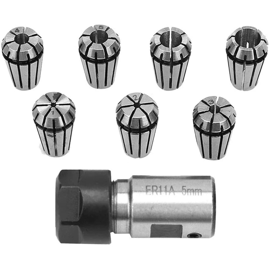 Set chuck pegas ER11A 1-7mm 8  - End Mill ulasan dan harga