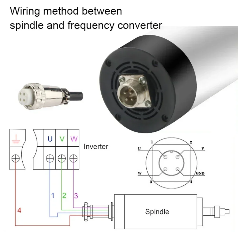 800W 1,5KW 2,2KW CNC Kit Motor - Water Cooled Spindle ulasan dan harga