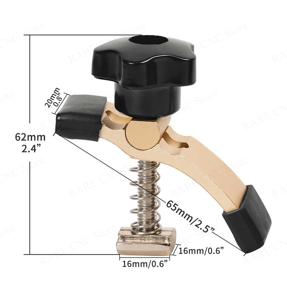 2PCS Penjepit Penahan T-Track  - 3018 Aluminium Cnc ulasan dan harga